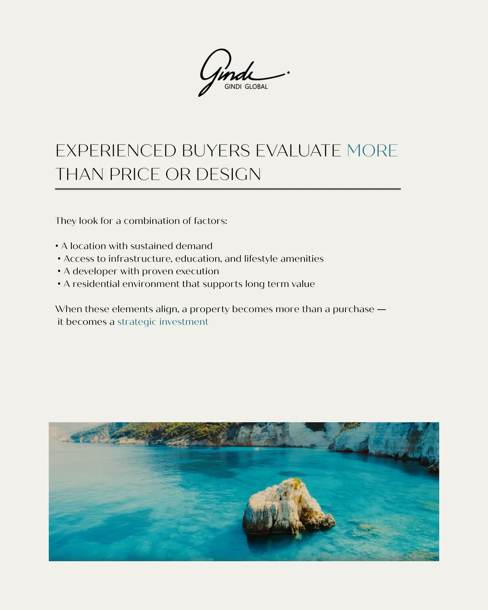 Gindi Global — LinkedIn carousel post
