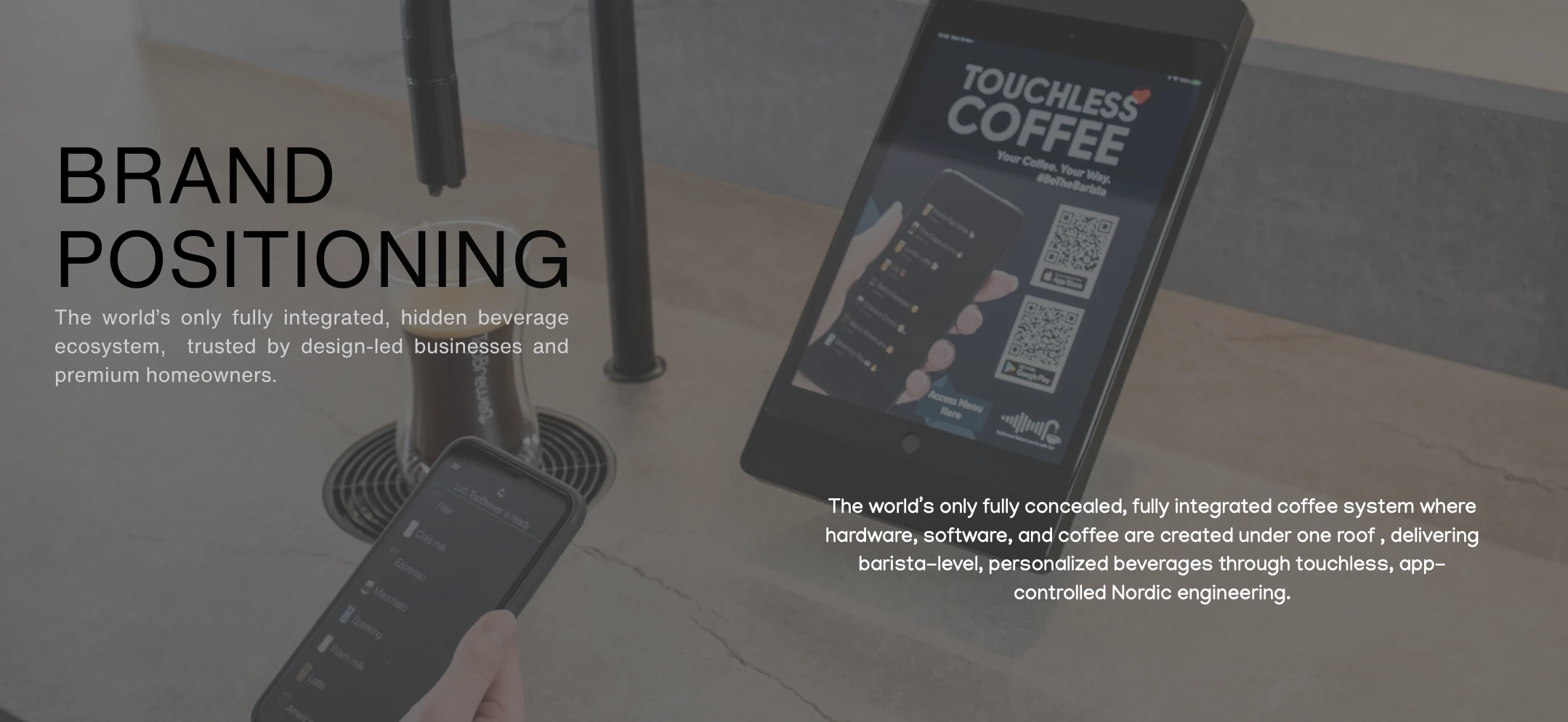 Scanomat brand positioning slide